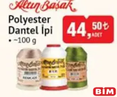 ALTINBAŞAK POLYESTER DANTEL İPİ 100 G